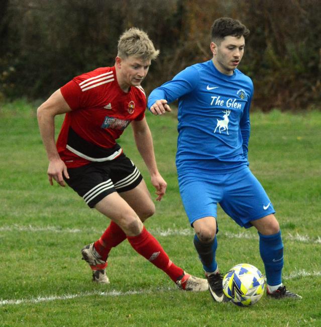 Scott Ferney scored a late penalty for Merlins Bridge to earn his side a draw against Clarbeston Road.